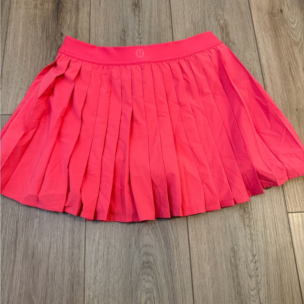 lululemon athletica Pink Pleated Athletic Skirt